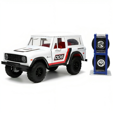 Ford Bronco Car Year 1973 Hardtop Scale 1:24